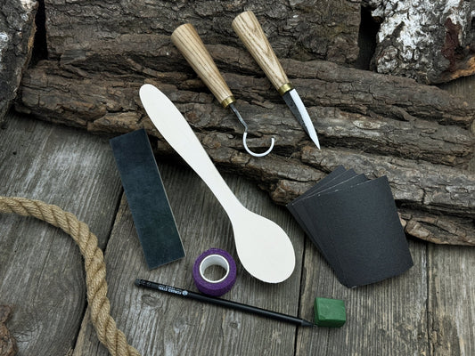 Wood Whittling Starter Kit – Spoon Carving Made Easy