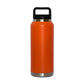 36 Oz Stainless Steel Twist-Off  Cap Water Bottle  - Orange by Creative Gifts