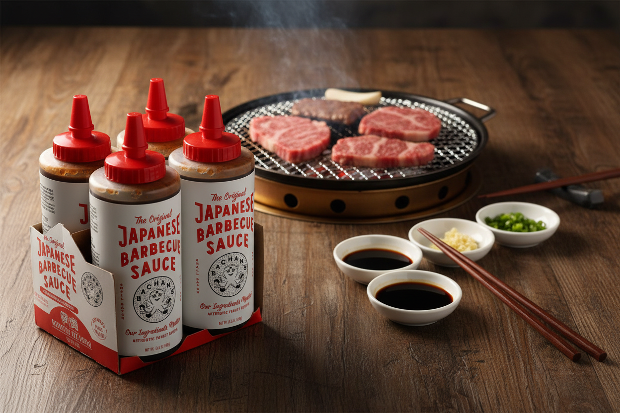 Bachan's Japanese BBQ Original Sauce - 17 Fl Oz (Pack of 6)
