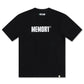 Memory Lane Scatter Logo Tee - Black