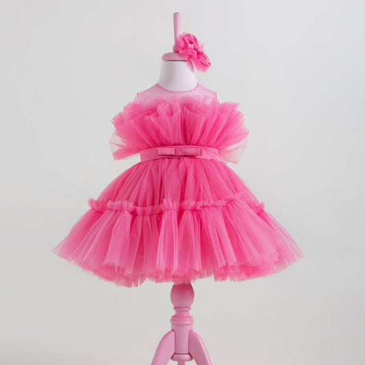 Diana Pink Party Dress